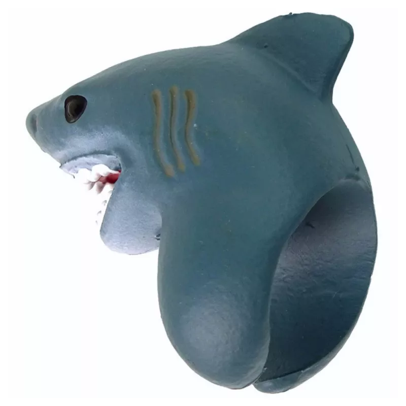 LEAN TOYS Ring on Hand Educational Animals Shark