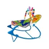LEAN TOYS Sūpynės 2viename Mėlynas Tigras Garsai Vibracija