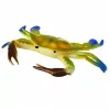 LEAN TOYS Rubber Crab Figurine Stretchable Realistic Sea Animal 19cm