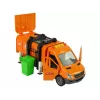 LEAN TOYS Šiukšliavežis su inercine pavara ir garso efektais Oranžinis