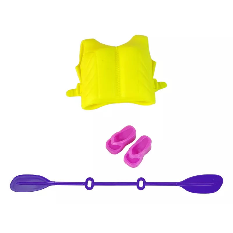 LEAN TOYS Lėlės aksesuarų rinkinys Kayak Pink