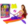 LEAN TOYS Lėlės aksesuarų rinkinys Kayak Pink