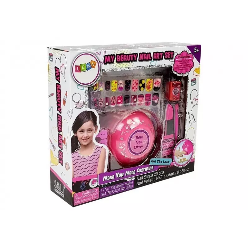 LEAN TOYS Rinkinys nagų lako džiovintuvui gaminti, įvairūs dizainai