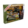 LEAN TOYS Rinkinys Karinis Pistoletas Šautuvas Peilis Medalis Taikiklis
