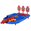 LEAN TOYS 4-in-1 arkadinių žaidimų rinkinys: krepšinis, futbolas, skydas, boulingo strėlės