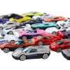 LEAN TOYS Aliumininių spyruoklinių automobilių rinkinys dėžutėje 30 vnt. Policijos ir sportiniai automobiliai