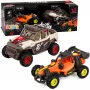 LEAN TOYS Rinkinys: Visureigiai bekelės nuotykiams su šviesomis ir garsais, 2 vnt.