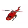 LEAN TOYS Ugniagesių transporto priemonių rinkinys: automobilis, sraigtasparnis, motociklas su šviesomis ir garsais