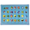 LEAN TOYS Magnastix magnetinių kaladėlių rinkinys 560 + lenta
