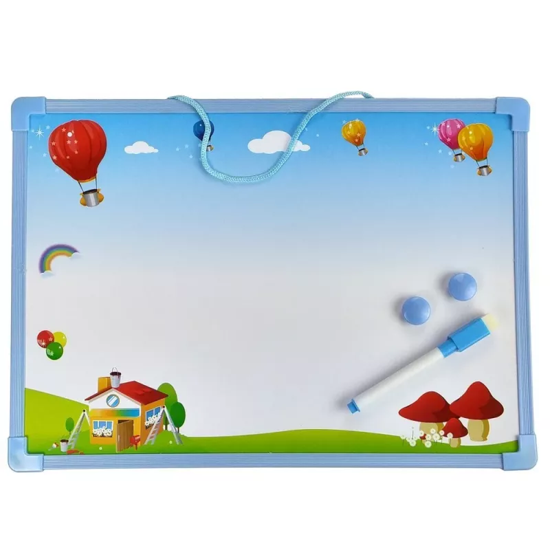 LEAN TOYS Magnastix magnetinių kaladėlių rinkinys 560 + lenta