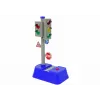 LEAN TOYS Kelių ženklų rinkinys su šviesomis ir garsais 23 cm