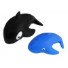 LEAN TOYS Jūros gyvūnų rinkinys maudynėms, guminis žvejybos sietelis, 12 vnt.