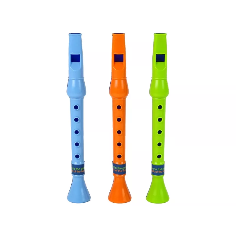 LEAN TOYS Trijų fleitų rinkinys vaikams „Gyvūnai“