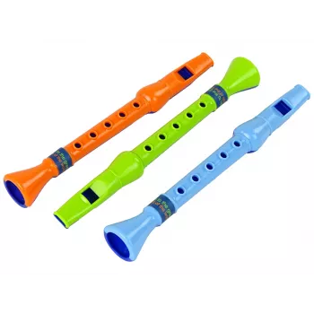 LEAN TOYS Trijų fleitų rinkinys vaikams „Gyvūnai“