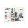 LEAN TOYS Slide Set For Balls Magnetic Blocks 168 Pieces