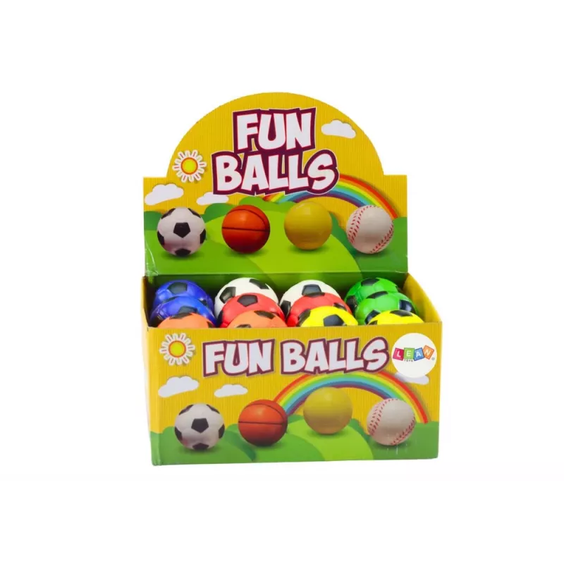 LEAN TOYS Small Soft Foam Football Ball 5.5cm