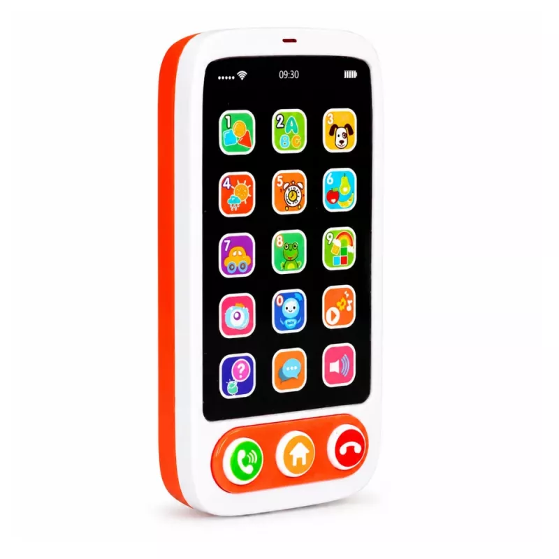 LEAN TOYS Smartphone Children's Interactive Educational Phone with Sounds and Lights