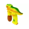 LEAN TOYS Muilo burbulai Dinozaurų burbulų skystis kiaušinyje Geltona