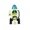 LEAN TOYS Space Rocket Astronom Cosmos Light & Sound – baterijomis maitinama elektroninė raketa su astronautu (3x AA)