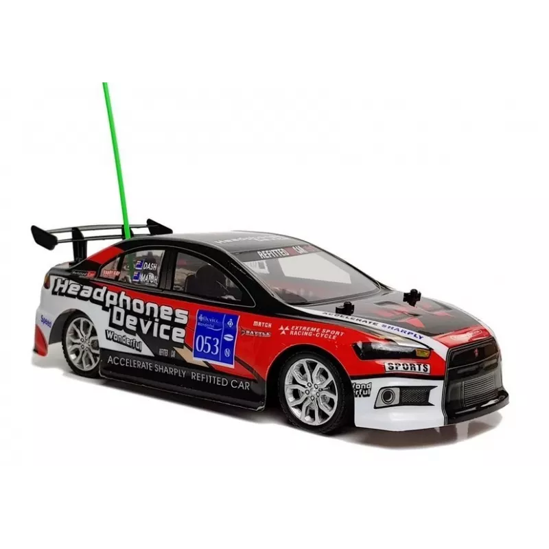 LEAN TOYS Sport Racing nuotoliniu valdymu automobilis R/C 27MHz raudonas
