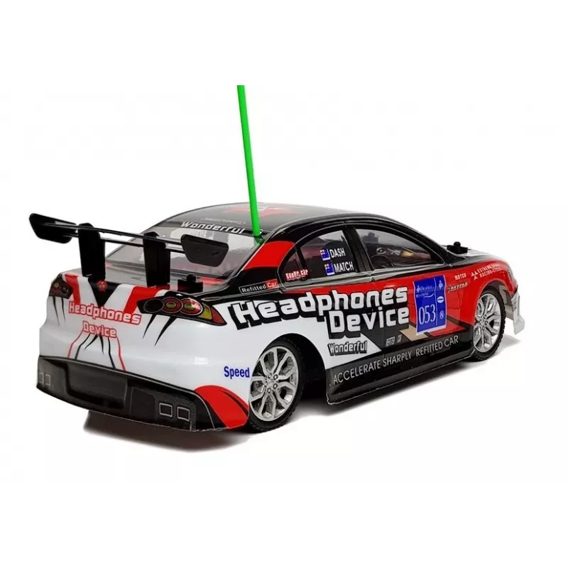 LEAN TOYS Sport Racing nuotoliniu valdymu automobilis R/C 27MHz raudonas