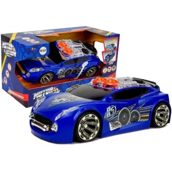 LEAN TOYS Sports Auto DJ su stogo garsiakalbiais, muzika, šviesomis