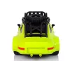 LEAN TOYS Sportinis automobilis 1:18 Žalias atsarginis ratas Pilotas