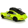 LEAN TOYS Sportinis automobilis 1:18 Žalias atsarginis ratas Pilotas