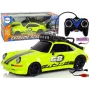 LEAN TOYS Sportinis automobilis 1:18 Žalias atsarginis ratas Pilotas