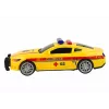 LEAN TOYS Greitosios pagalbos sportinis automobilis su šviesomis ir garsu geltonas
