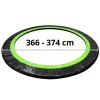 LEAN TOYS spyruoklių dangtelis 12 pėdų batutui LEAN SPORT PRO – atsparus UV PVC, mėlynas