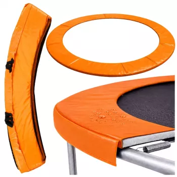 LEAN TOYS Spyruoklių dangtelis 14 pėdų batutui LEAN SPORT BEST - Mėlynas apsauginis kilimėlis