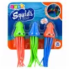 LEAN TOYS Kalmaras Medūza Nardymo Žaislai Vaikų Baseinui Vonios 3vnt