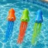LEAN TOYS Kalmaras Medūza Nardymo Žaislai Vaikų Baseinui Vonios 3vnt