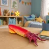 LEAN TOYS Kalmaro guminė figūrėlė, tampri, realistinė jūros gyvūno figūrėlė, 14 cm