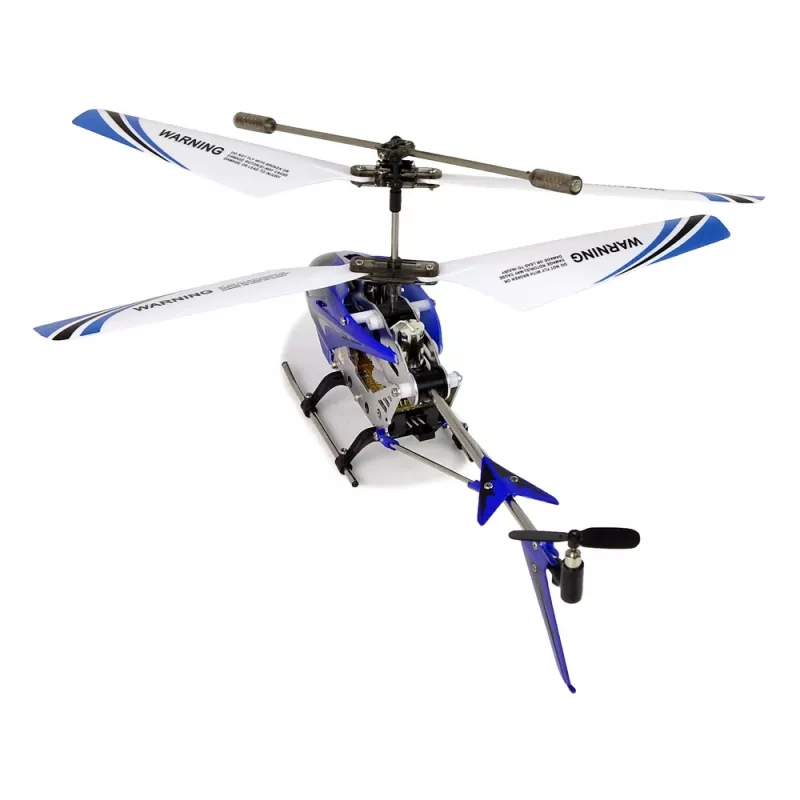 LEAN TOYS SYMA S107G RC sraigtasparnis su nuotolinio valdymo pultu ir įkraunama baterija - mėlynas