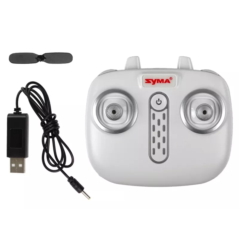 LEAN TOYS SYMA S107H 2.4G RC sraigtasparnis raudonas