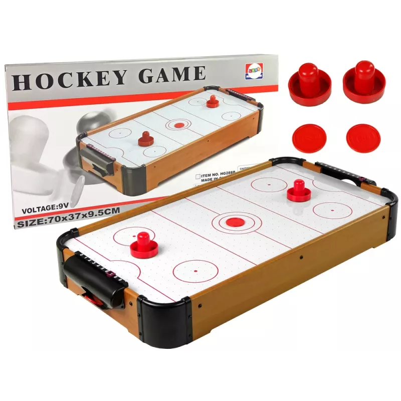 LEAN TOYS Stalo žaidimas Oro ritulys Puck Points