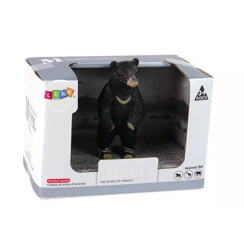 LEAN TOYS Teddy Bear Animal Figurine Set