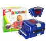 LEAN TOYS Žaislinis akordeonas mažiesiems muzikantams, mėlynas (Modelis 9423)