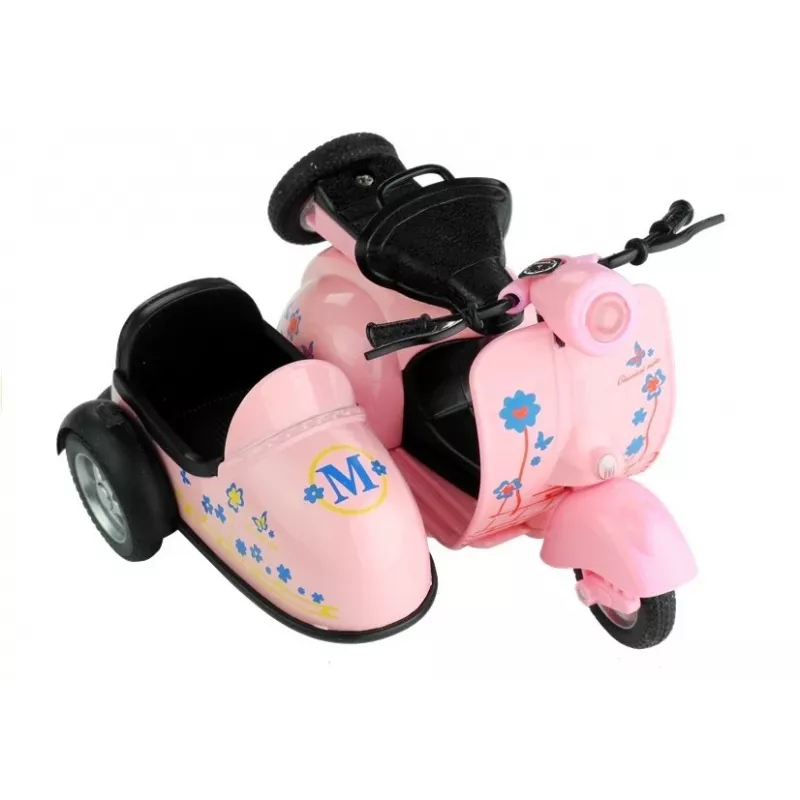 LEAN TOYS Žaislinis motociklas 3 spalvos Važinėja Šviesos Žaidimas 1:14