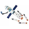 LEAN TOYS Žaidimų rinkinys Kosminė misija Raketų paleidimo įrenginys su astronautais, 15 elementų