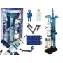 LEAN TOYS Žaidimų rinkinys Kosminė misija Raketų paleidimo įrenginys su astronautais, 15 elementų