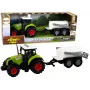LEAN TOYS Traktorius vaikams su priekaba Ūkio automobilis
