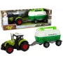 LEAN TOYS Traktorius vaikams su priekaba ir cisterna Ūkis