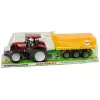 LEAN TOYS Traktorius Raudonas Savivartis Geltonas Traktorius 50 cm