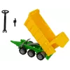 LEAN TOYS Traktorius Raudonas Savivartis Geltonas Traktorius 50 cm