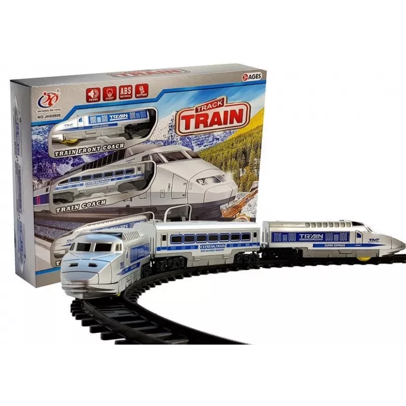 LEAN TOYS Train Battery with Lights and Sound
