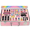 LEAN TOYS Unicorn Pink Wheeled Suitcase Beauty Set