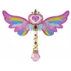 LEAN TOYS Wand Soap Bubbles Lights Pink Sounds